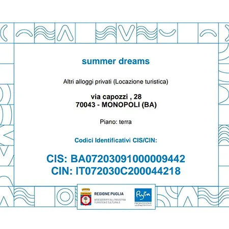 Summer Dreams Monopoli